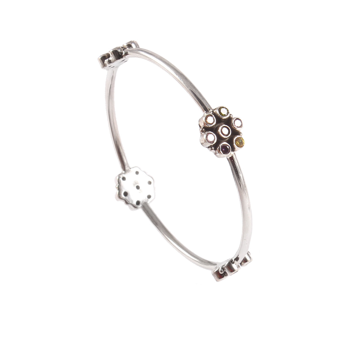 The Meadow Blossom Minimalist Bangle