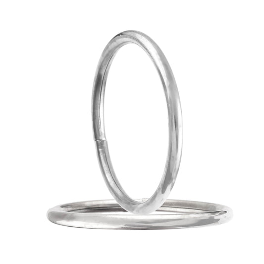 The Mirror-Finish Minimalist Bangles