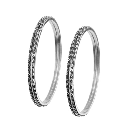 The Artisanal Rawa-Work Minimalist Bangle