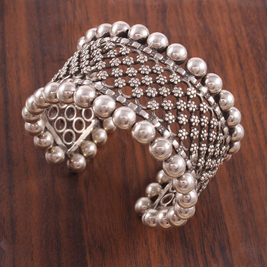 The Imperial Lattice Bead Cuff
