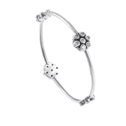 The Meadow Blossom Minimalist Bangle