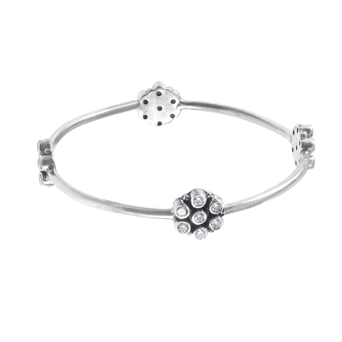 The Meadow Blossom Minimalist Bangle