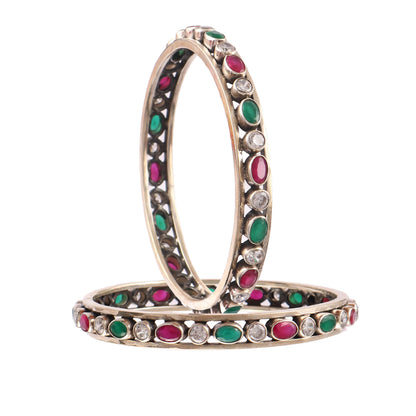 The Art Deco Geometric Bangles