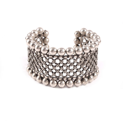The Imperial Lattice Bead Cuff
