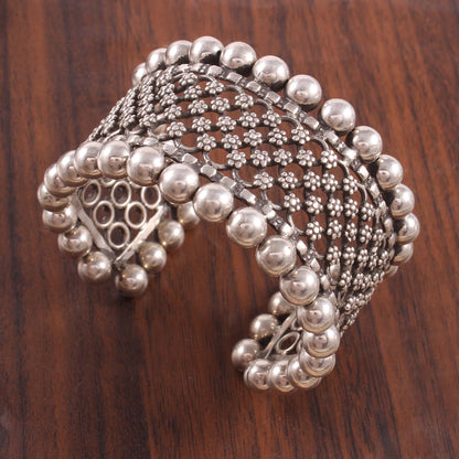 The Imperial Lattice Bead Cuff