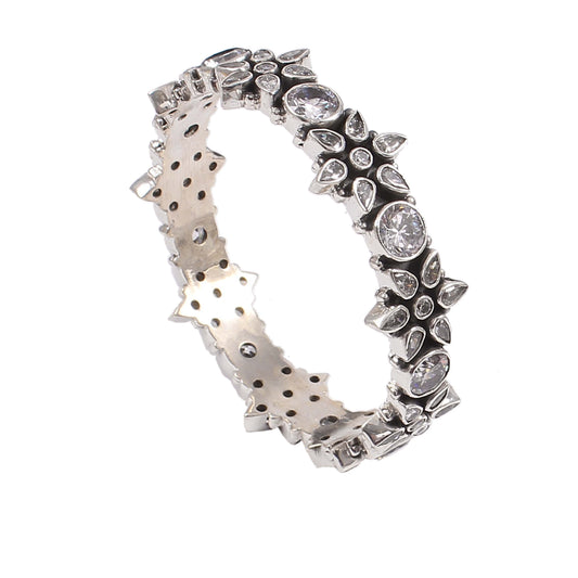 Noor Crystal Floral Kada