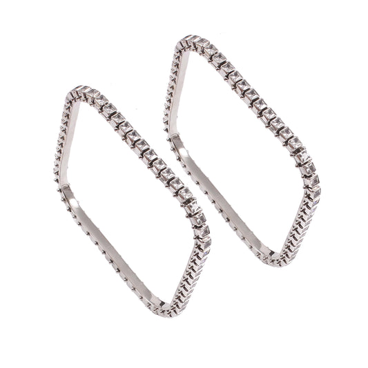 Vira Edge Crystal Bangles