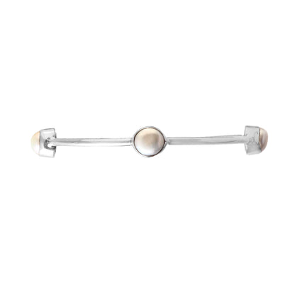 Stone Accent Closed Bangle